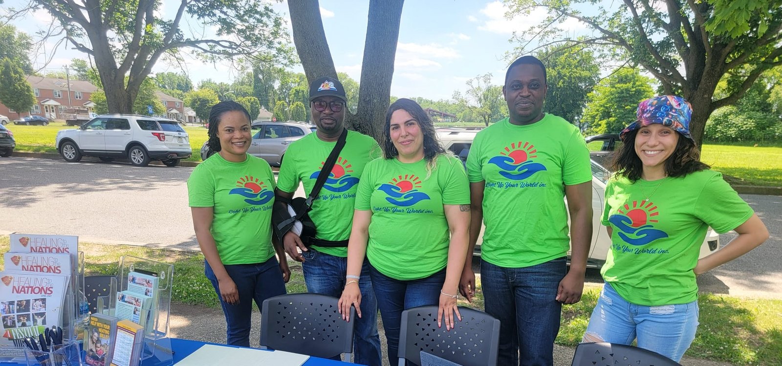 Community visit at LightUp Your World